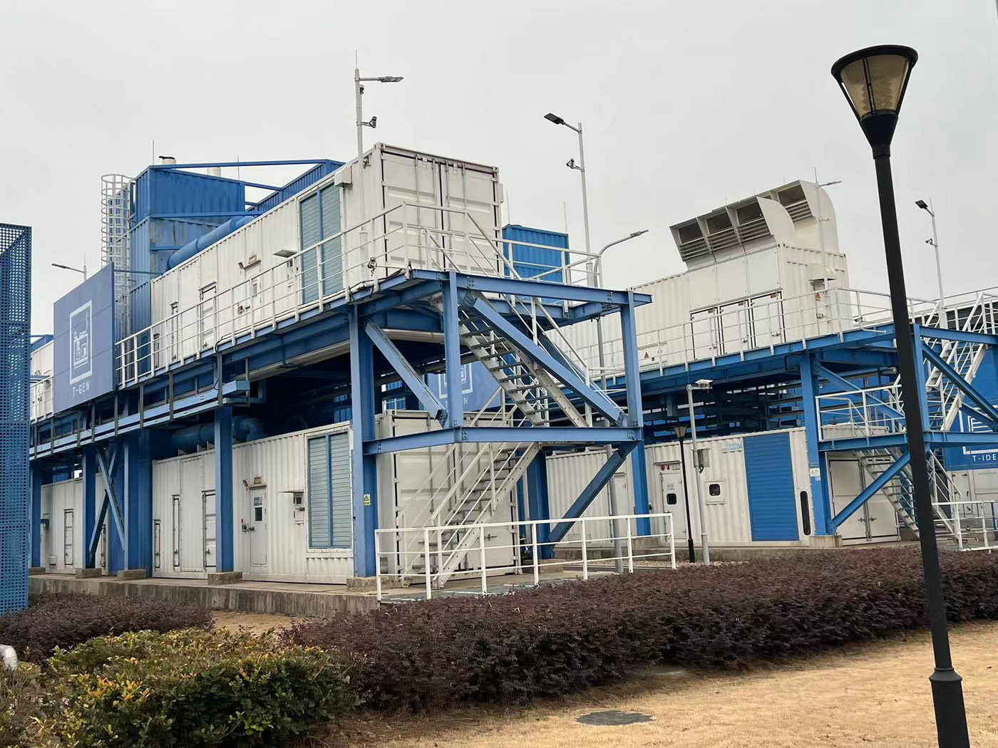 腾讯仪征数据中心-集成水处理方舱